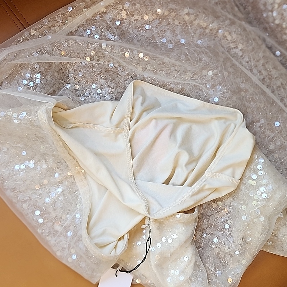 Jason WU Sheer Sequin Midi-Skirt - Picture 8 of 16